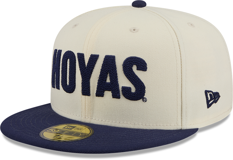 Georgetown Hoyas Two Tone Stitch 59FIFTY Fitted Hat