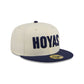 Georgetown Hoyas Two Tone Stitch 59FIFTY Fitted Hat