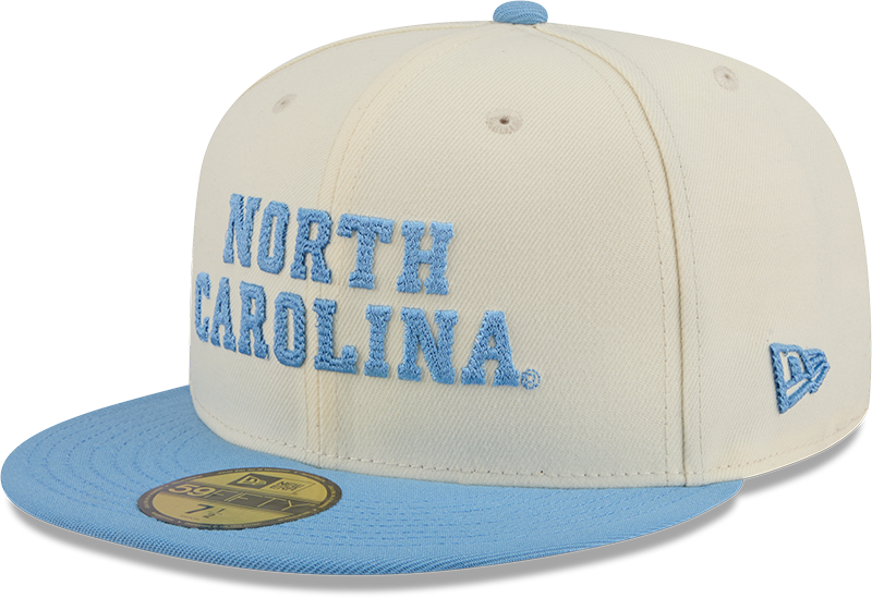 North Carolina Tar Heels Two Tone Stitch 59FIFTY Fitted Hat