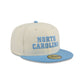 North Carolina Tar Heels Two Tone Stitch 59FIFTY Fitted Hat
