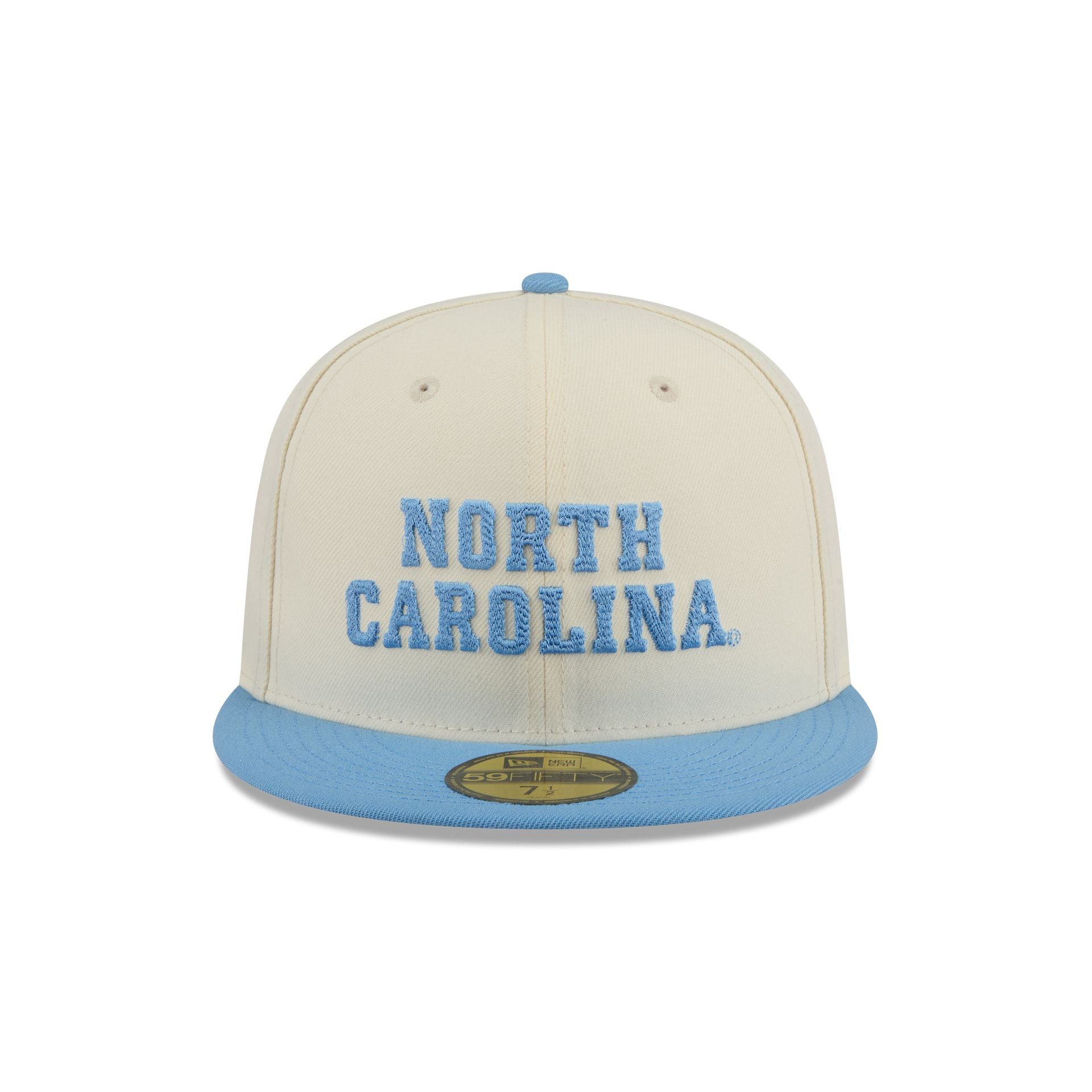 North Carolina Tar Heels Two Tone Stitch 59FIFTY Fitted Hat