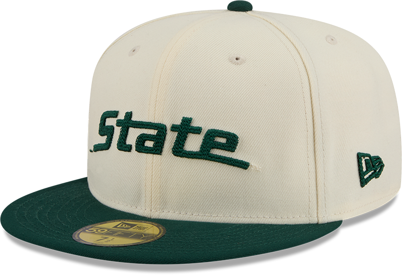 Michigan State Spartans Two Tone Stitch 59FIFTY Fitted Hat