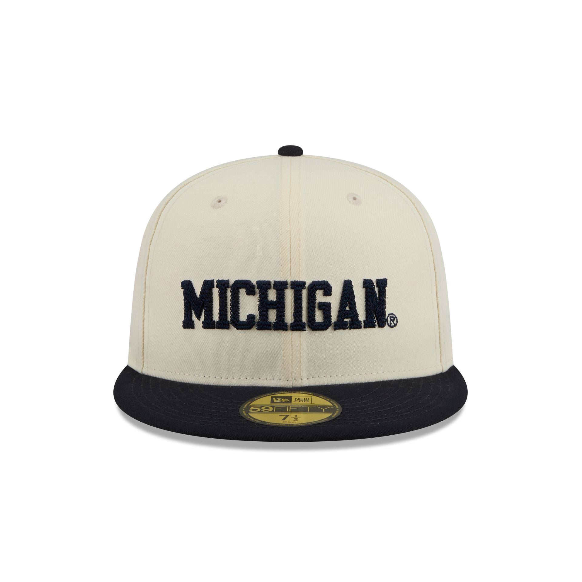 Michigan Wolverines Two Tone Stitch 59FIFTY Fitted Hat
