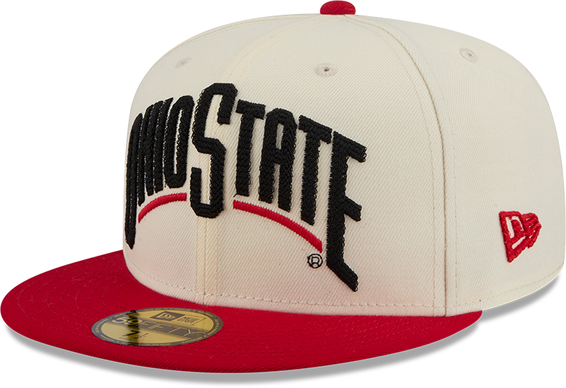 Ohio State Buckeyes Two Tone Stitch 59FIFTY Fitted Hat