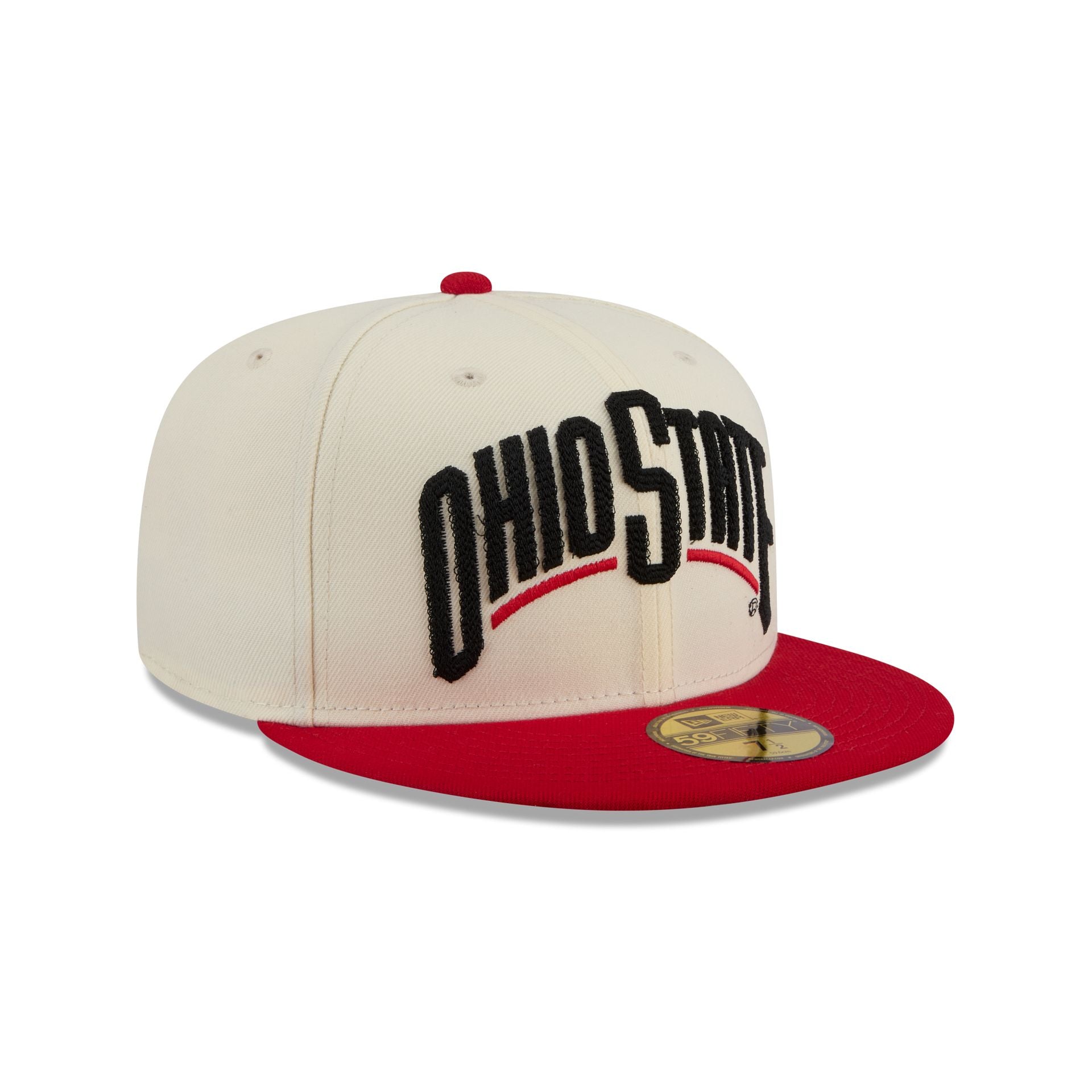 Ohio State Buckeyes Two Tone Stitch 59FIFTY Fitted Hat