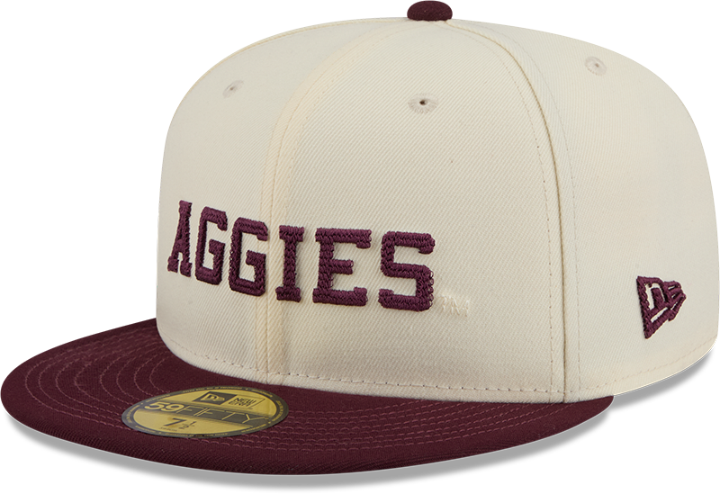 Texas A&M Aggies Two Tone Stitch 59FIFTY Fitted Hat