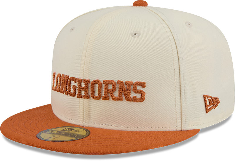 Texas Longhorns Two Tone Stitch 59FIFTY Fitted Hat