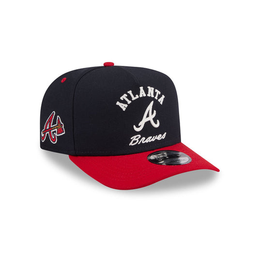 Atlanta Braves Arched 9FIFTY A-Frame Snapback Hat - New Era Cap