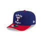 Texas Rangers Arched 9FIFTY A-Frame Snapback Hat