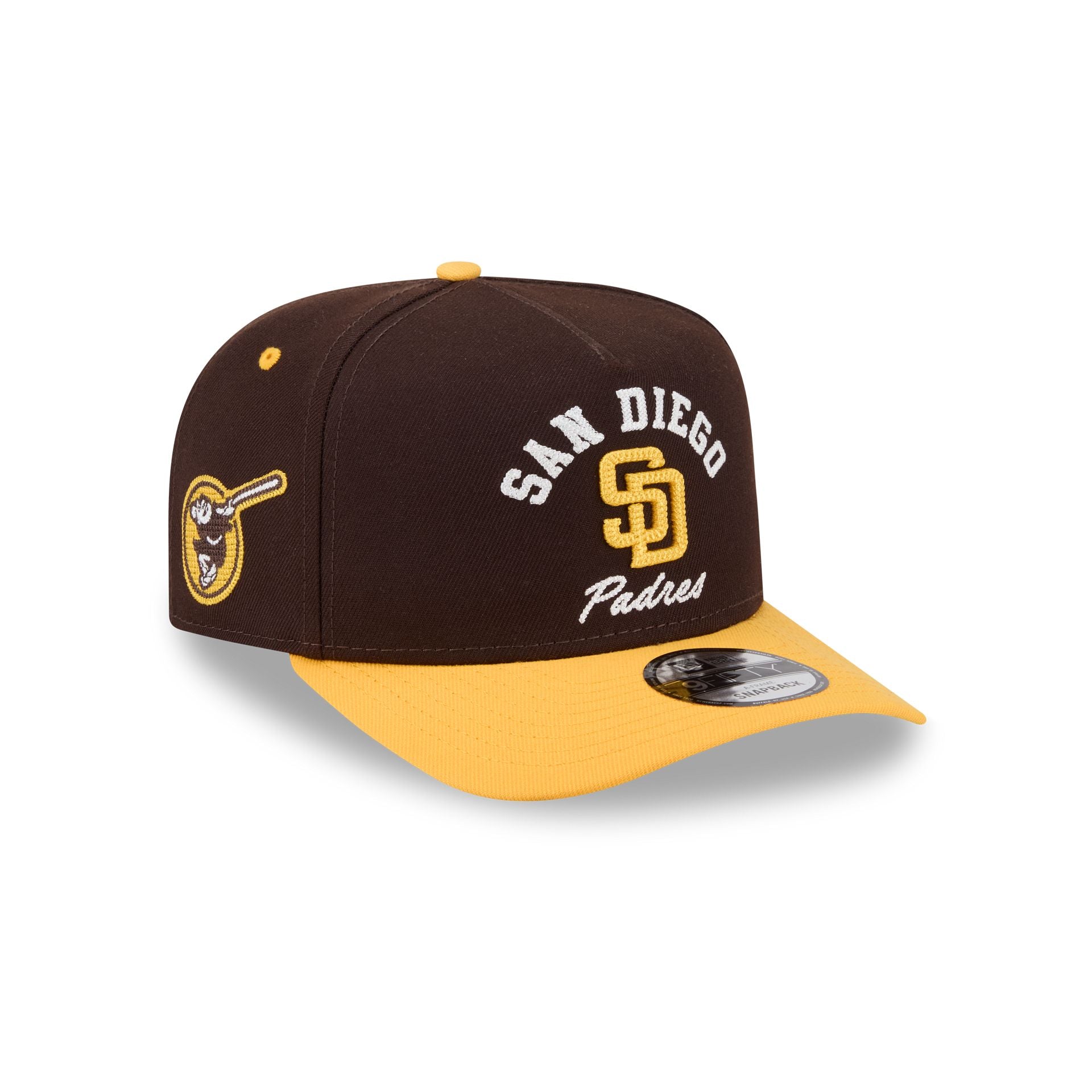 San Diego Padres Arched 9FIFTY A-Frame Snapback Hat