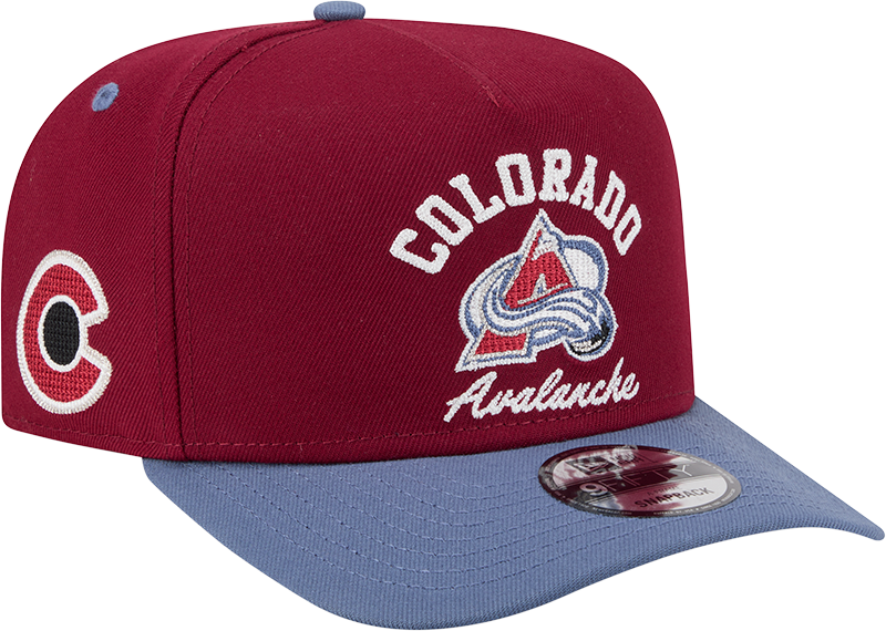 Colorado Avalanche Arched 9FIFTY A-Frame Snapback Hat
