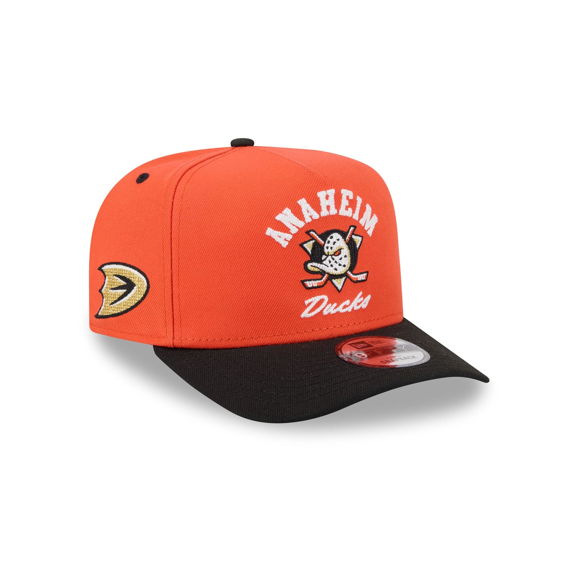 Anaheim Ducks Arched 9FIFTY A-Frame Snapback Hat