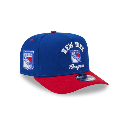 New York Rangers Arched 9FIFTY A-Frame Snapback Hat - New Era Cap
