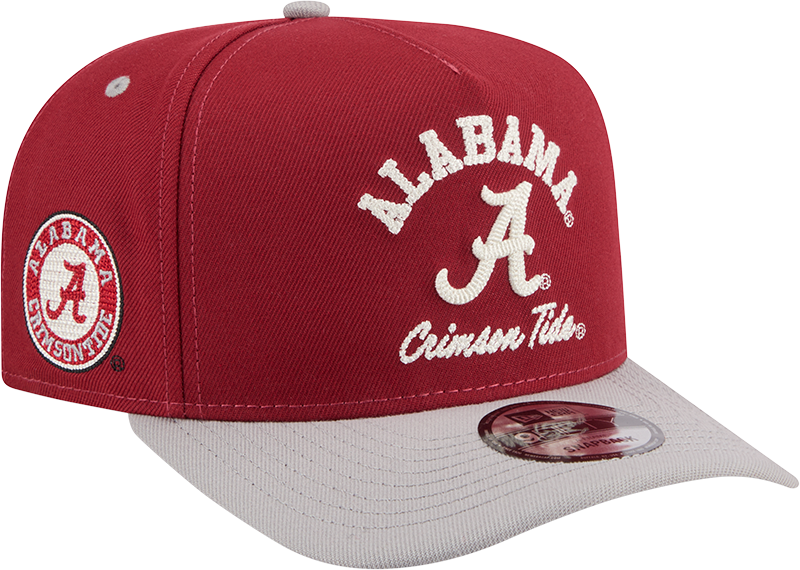 Alabama Crimson Tide Arched 9FIFTY A-Frame Snapback Hat