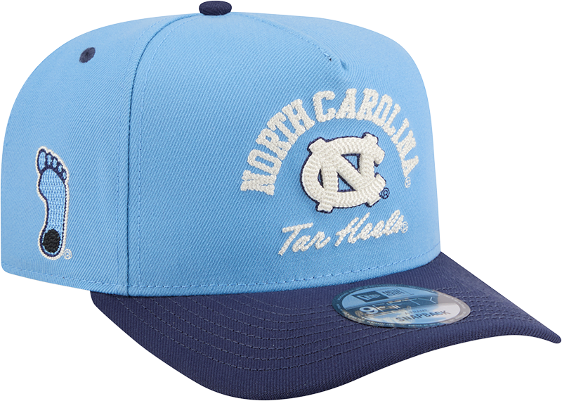 North Carolina Tar Heels Arched 9FIFTY A-Frame Snapback Hat