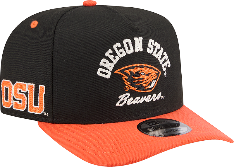 Oregon State Beavers Arched 9FIFTY A-Frame Snapback Hat