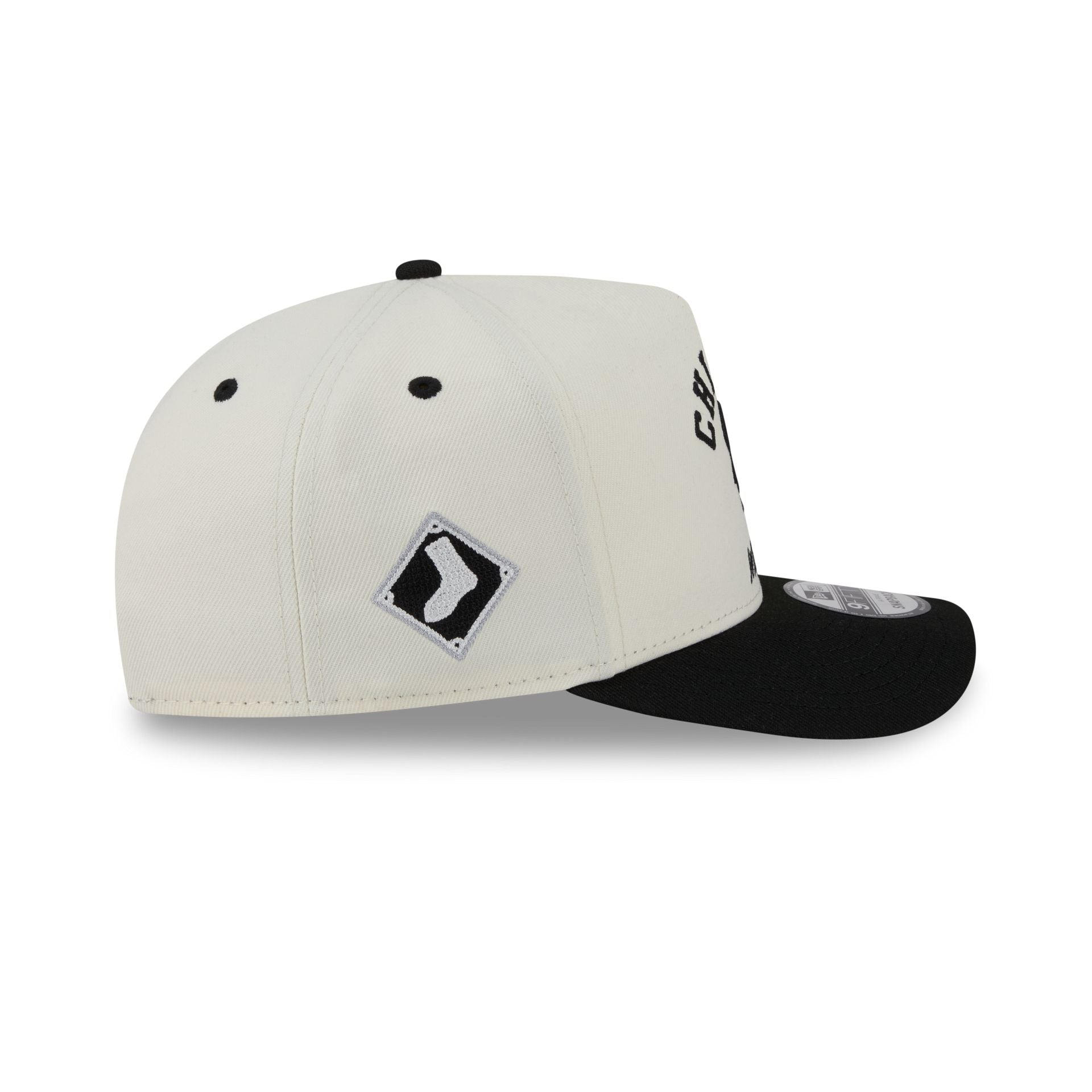 Chicago White Sox Arched Chrome White 9FIFTY A-Frame Snapback Hat