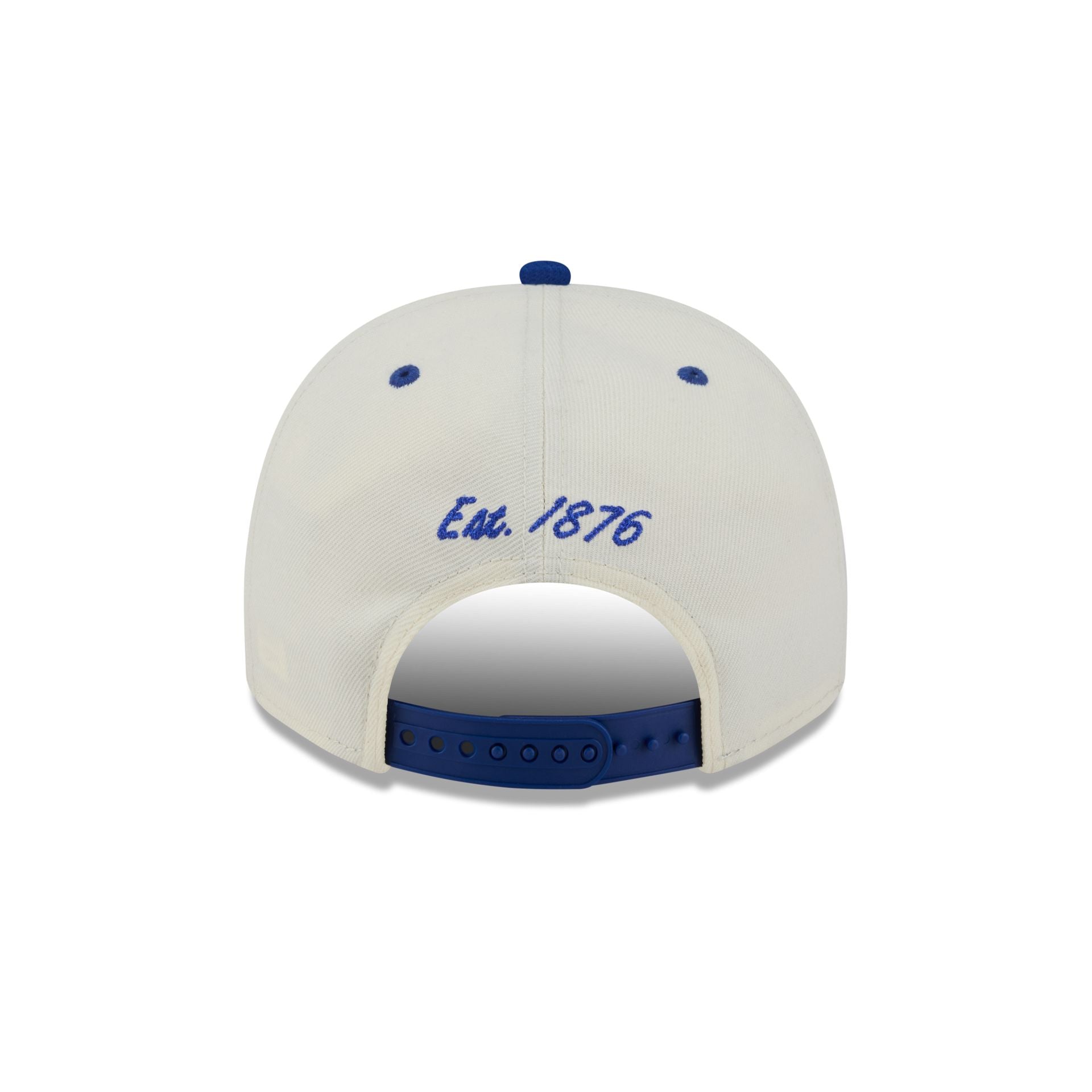 Chicago Cubs Arched Chrome White 9FIFTY A-Frame Snapback Hat