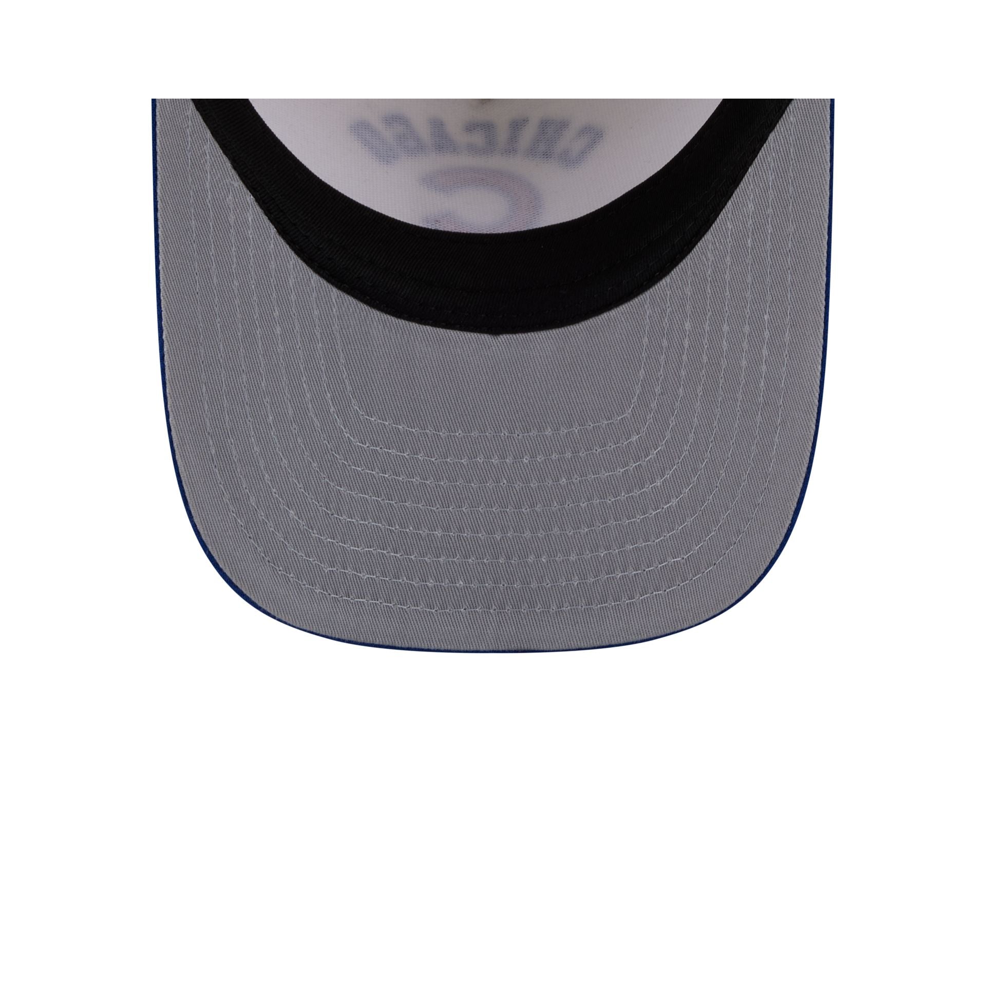 Chicago Cubs Arched Chrome White 9FIFTY A-Frame Snapback Hat