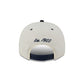 New York Yankees Arched Chrome White 9FIFTY A-Frame Snapback Hat
