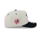New York Yankees Arched Chrome White 9FIFTY A-Frame Snapback Hat