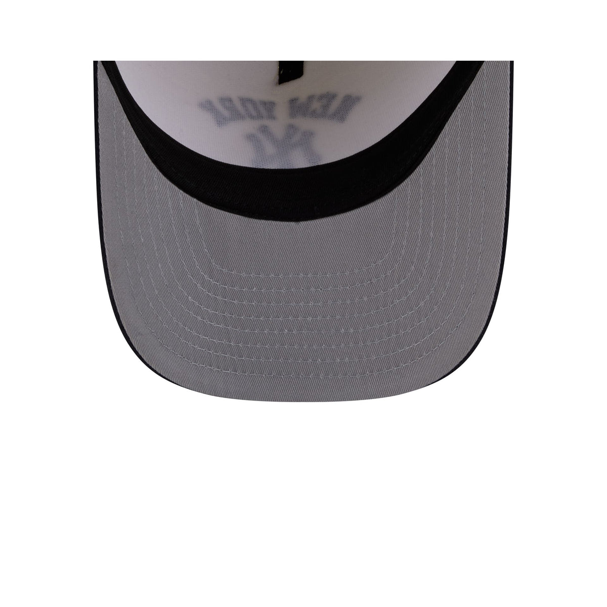 New York Yankees Arched Chrome White 9FIFTY A-Frame Snapback Hat
