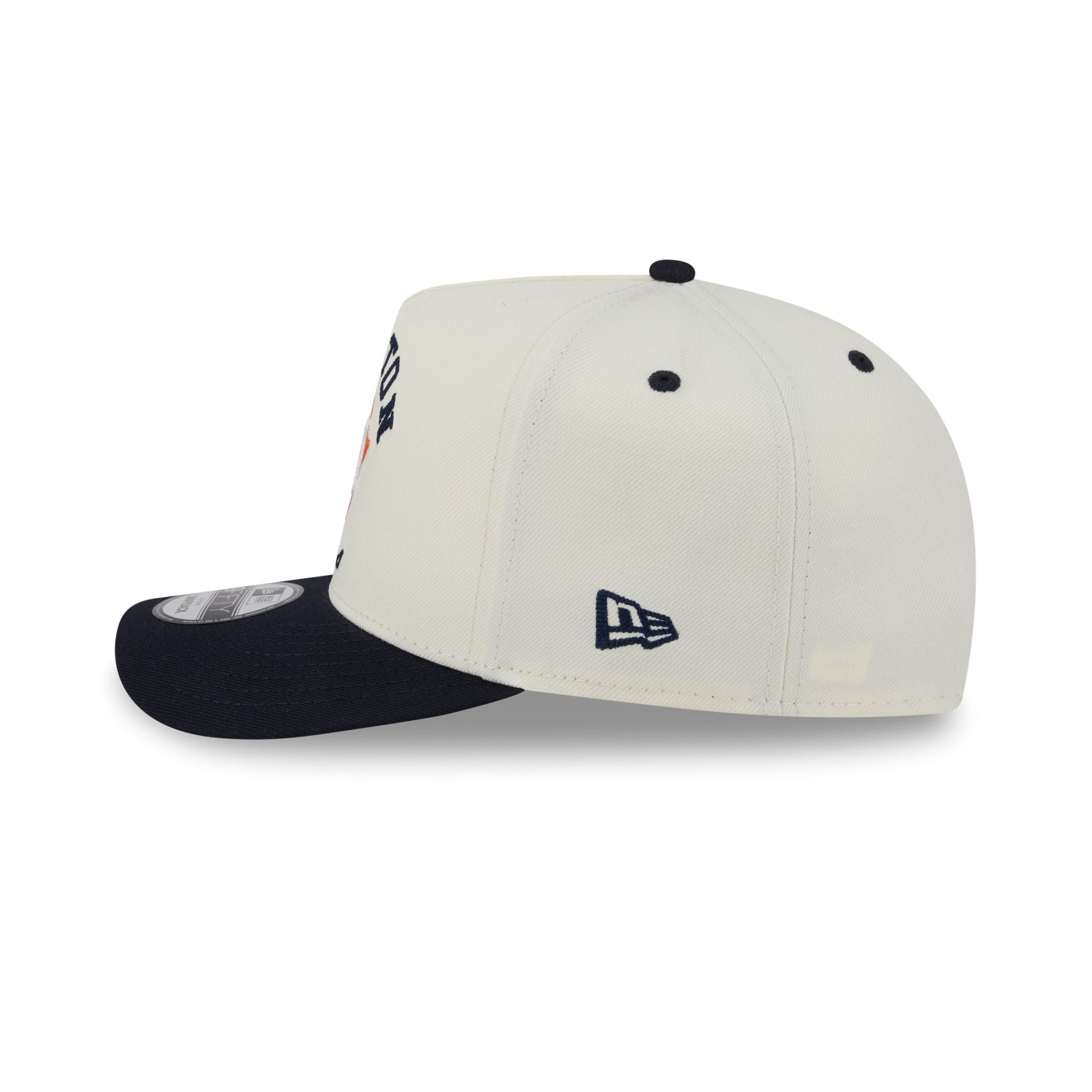 Houston Astros Arched Chrome White 9FIFTY A-Frame Snapback Hat