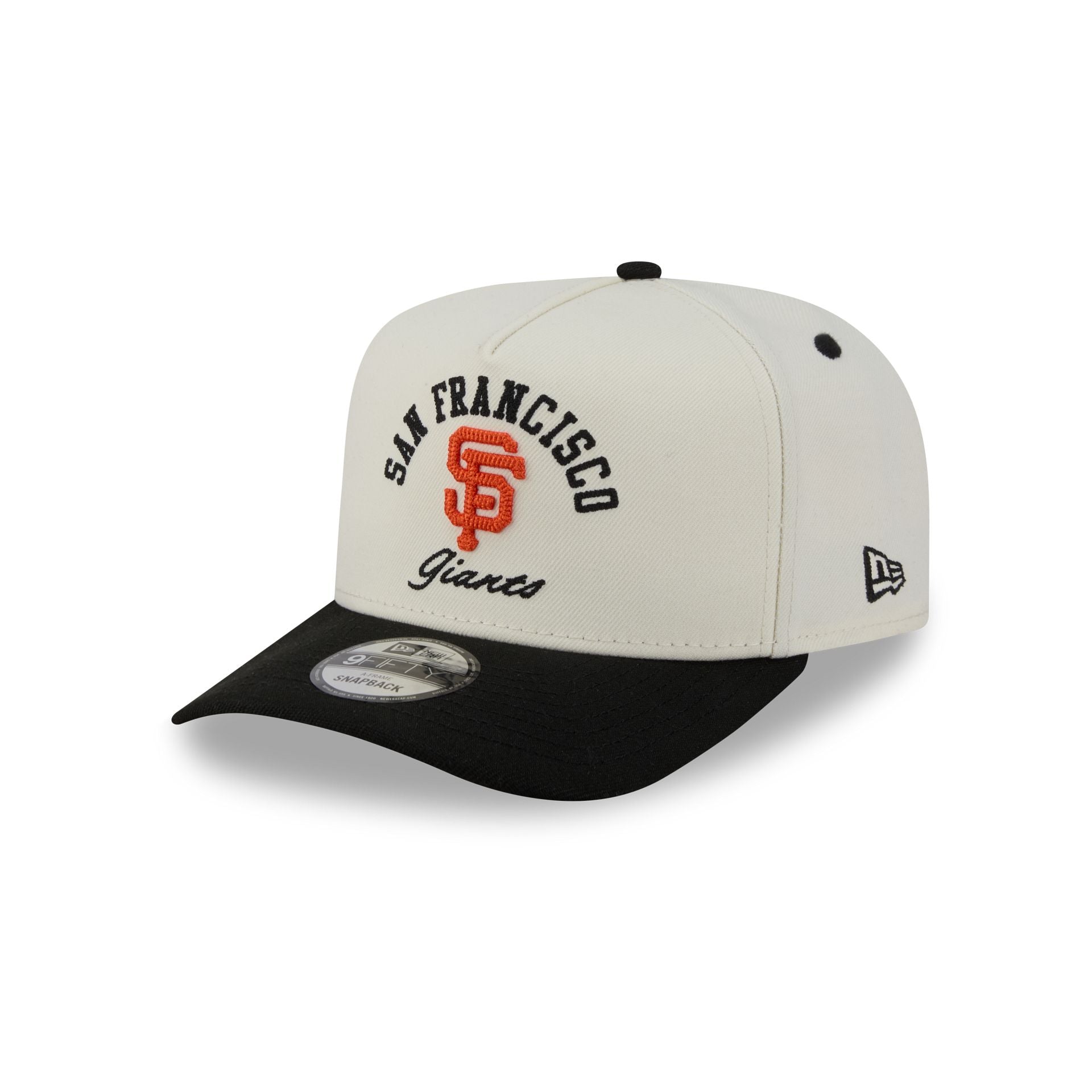 San Francisco Giants Arched Chrome White 9FIFTY A-Frame Snapback Hat