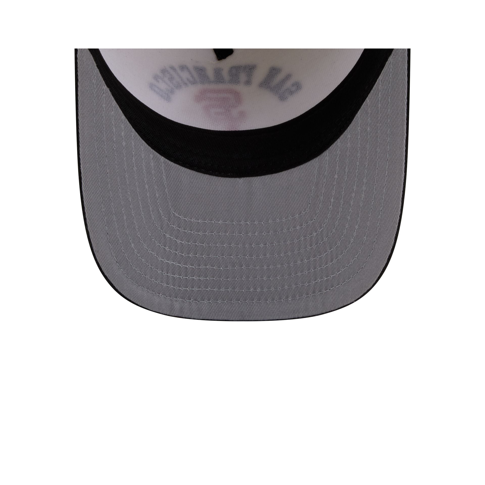 San Francisco Giants Arched Chrome White 9FIFTY A-Frame Snapback Hat