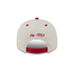 Philadelphia Phillies Arched Chrome White 9FIFTY A-Frame Snapback Hat