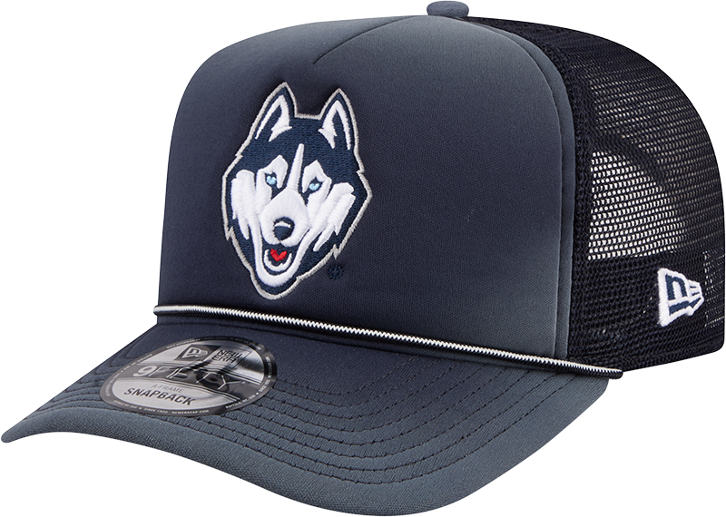 Connecticut Huskies Worn 9FIFTY A-Frame Trucker Hat