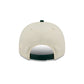 Athletics Three Hit Chrome White 9FIFTY A-Frame Snapback Hat
