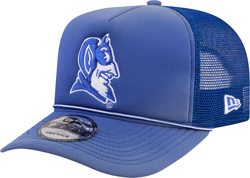 Duke Blue Devils Worn 9FIFTY A-Frame Trucker Hat