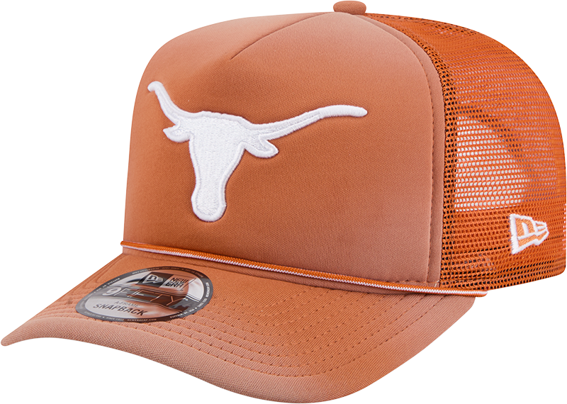 Texas Longhorns Worn 9FIFTY A-Frame Trucker Hat