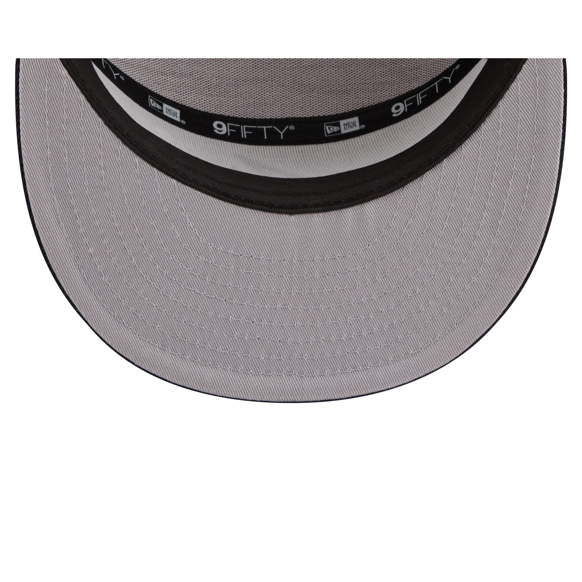 Atlanta Braves Block Split Panel 9FIFTY Trucker Hat