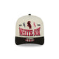 Chicago White Sox Three Hit Chrome White 9FIFTY A-Frame Snapback Hat