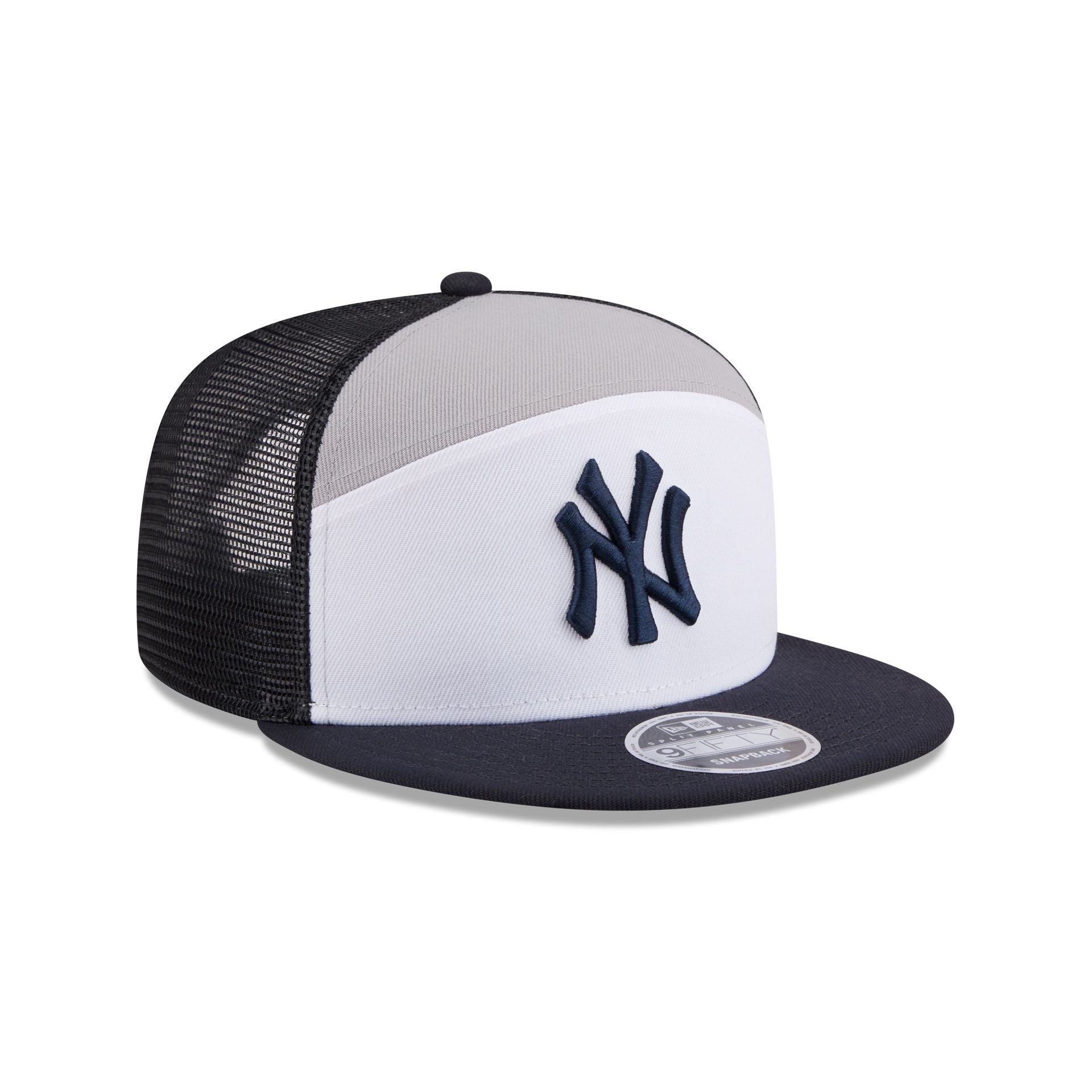 New York Yankees Block Split Panel 9FIFTY Trucker Hat