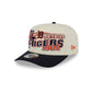 Detroit Tigers Chrome White Classic 9FIFTY A-Frame Snapback Hat
