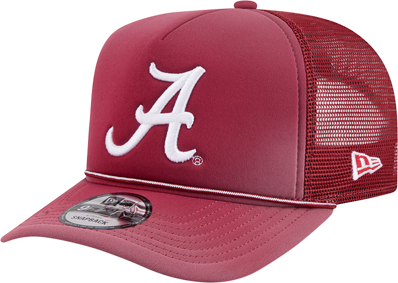 Alabama Crimson Tide Worn 9FIFTY A-Frame Trucker Hat