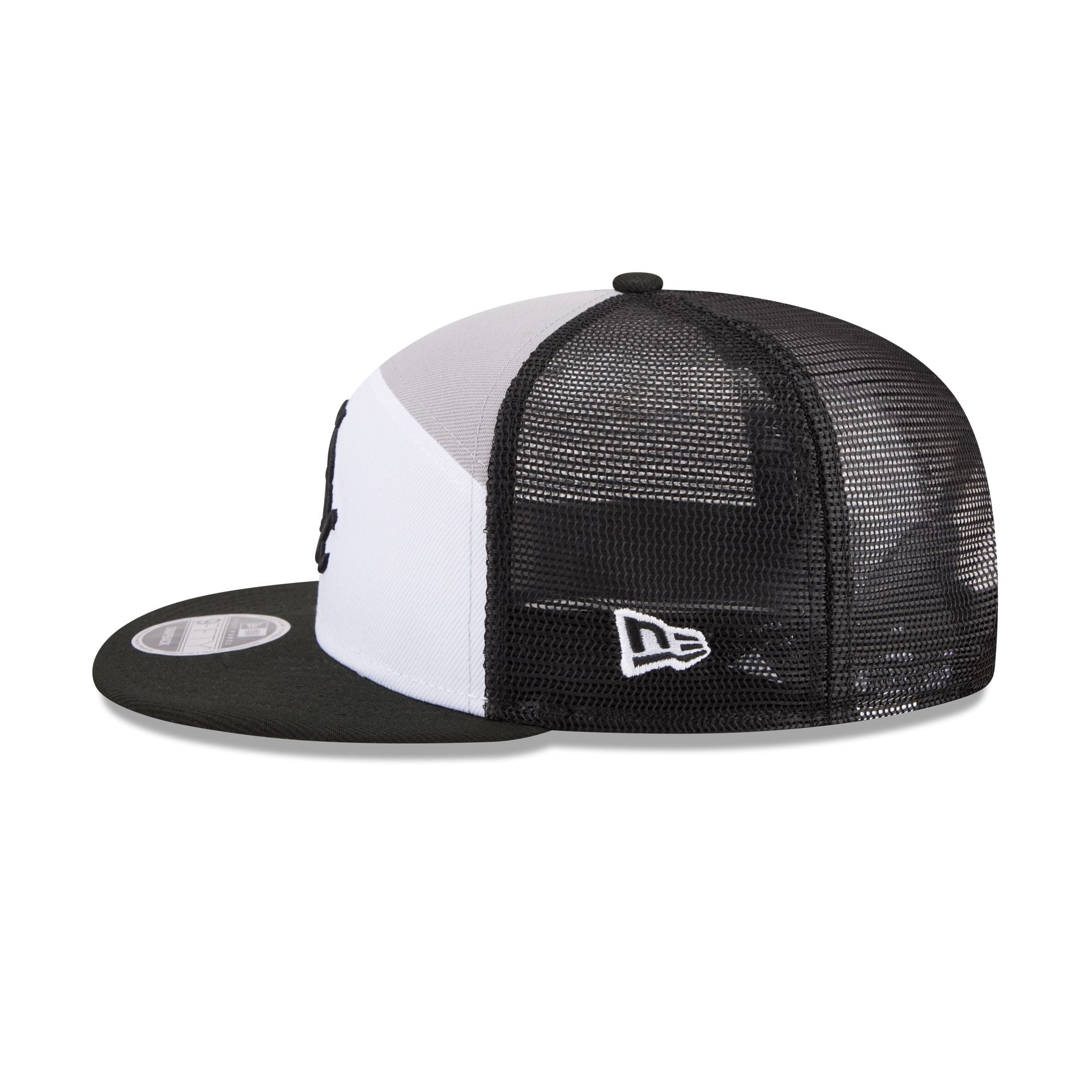 Chicago White Sox Block Split Panel 9FIFTY Trucker Hat