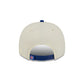 Chicago Cubs Chrome White Classic 9FIFTY A-Frame Snapback Hat