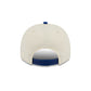Seattle Mariners Three Hit Chrome White 9FIFTY A-Frame Snapback Hat