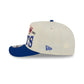 New York Mets Three Hit Chrome White 9FIFTY A-Frame Snapback Hat