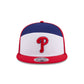 Philadelphia Phillies Block Split Panel 9FIFTY Trucker Hat