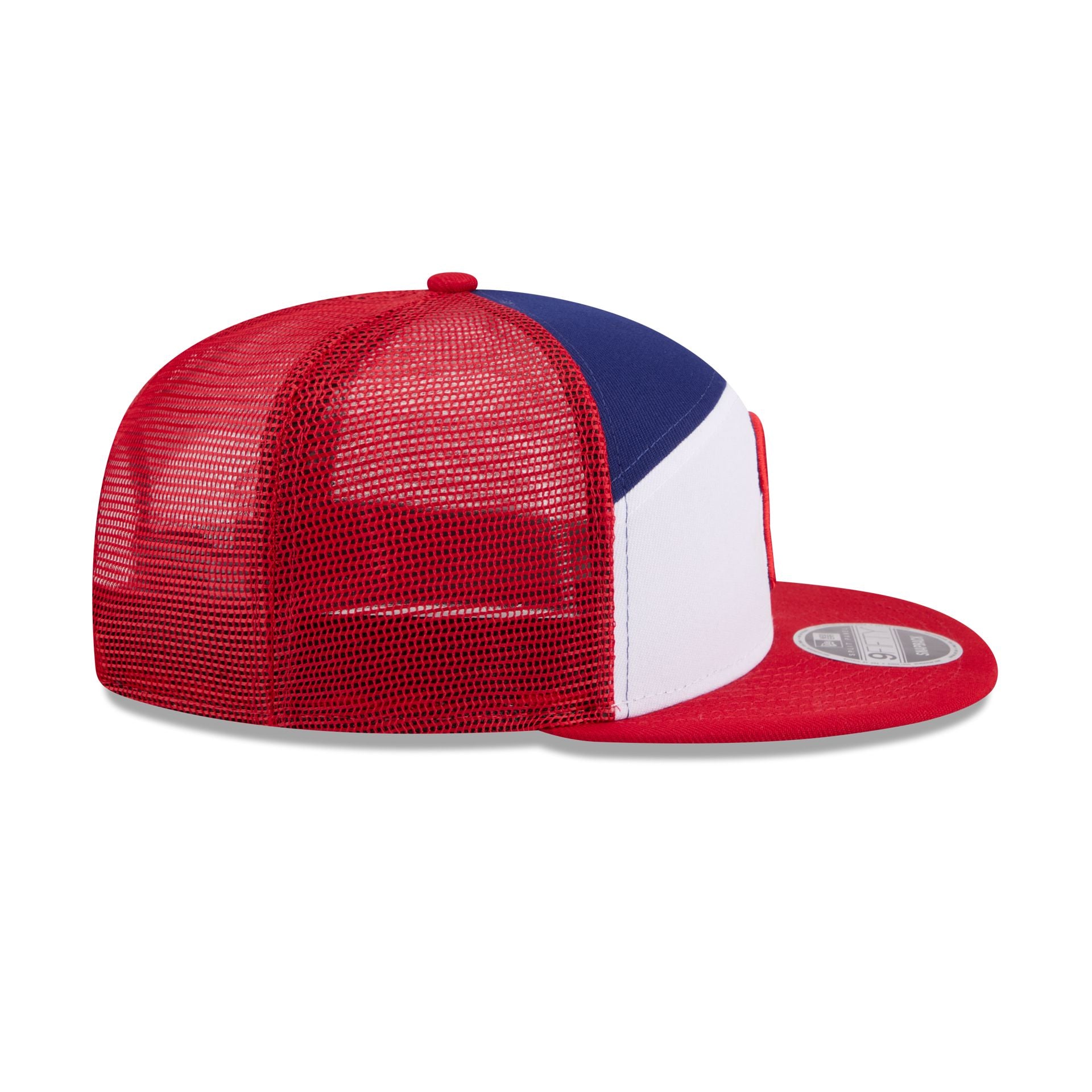 Philadelphia Phillies Block Split Panel 9FIFTY Trucker Hat