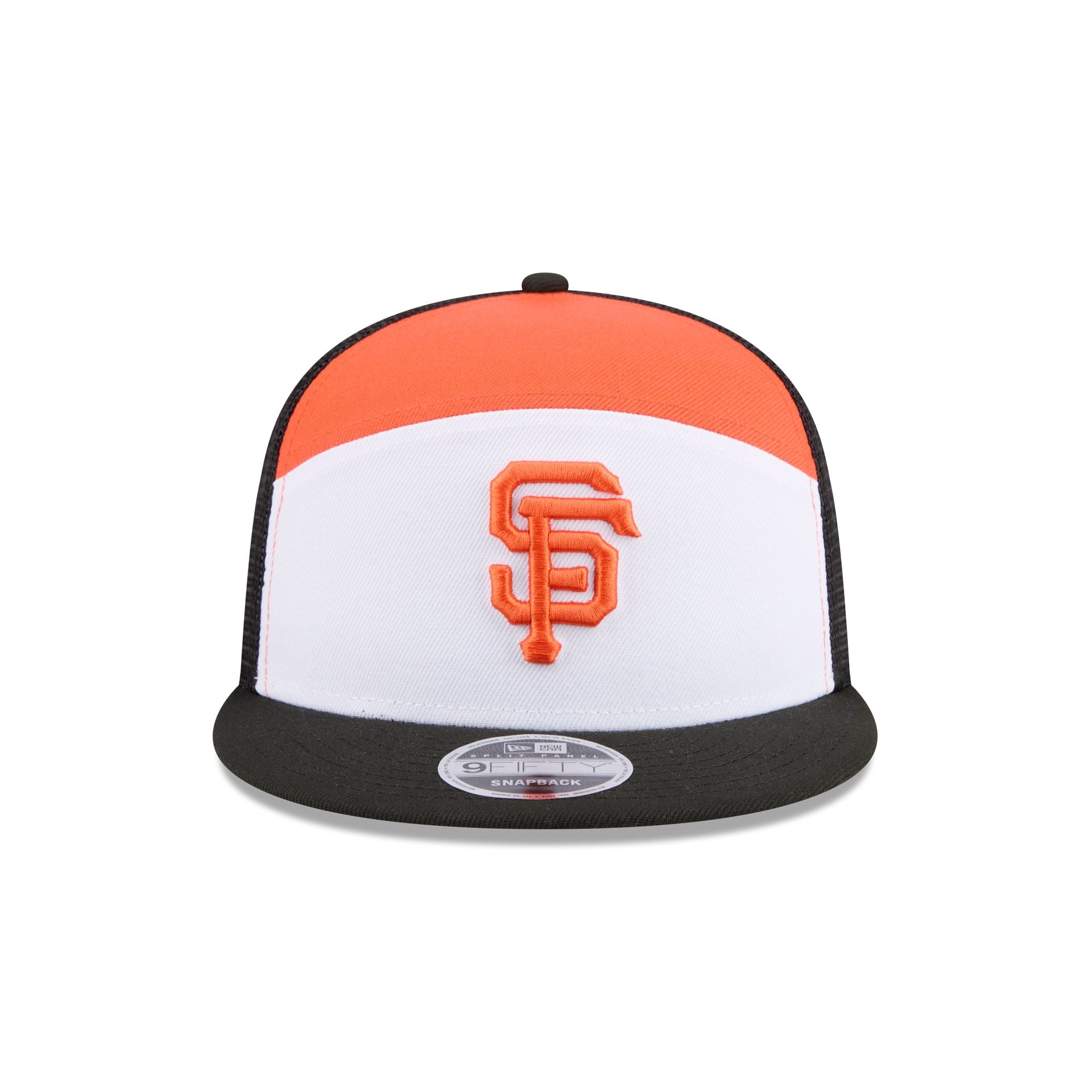 San Francisco Giants Block Split Panel 9FIFTY Trucker Hat