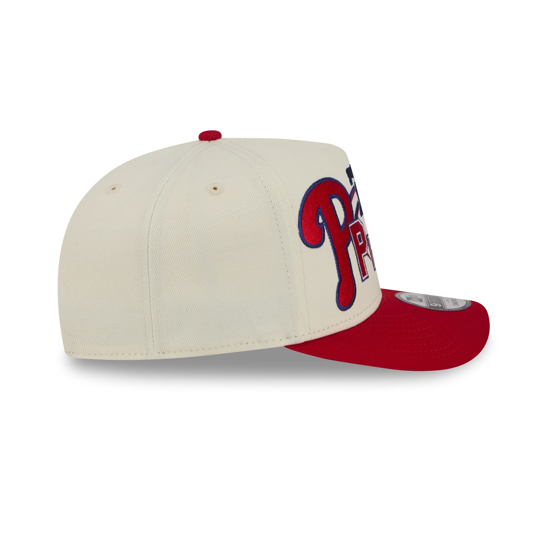 Philadelphia Phillies Chrome White Classic 9FIFTY A-Frame Snapback Hat
