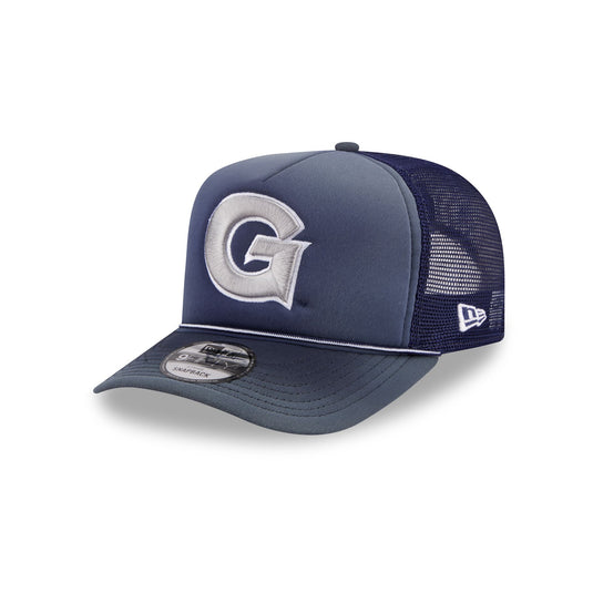Georgetown Hoyas Worn 9FIFTY A-Frame Trucker Hat - New Era Cap