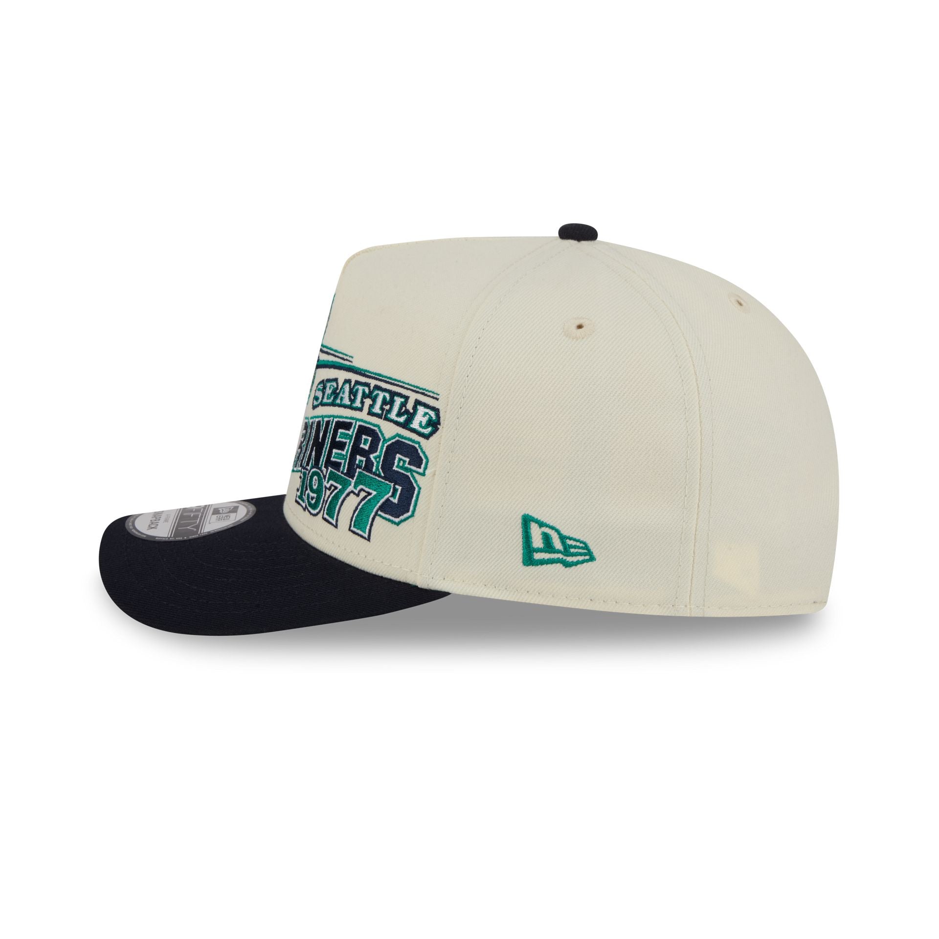 Seattle Mariners Chrome White Classic 9FIFTY A-Frame Snapback Hat