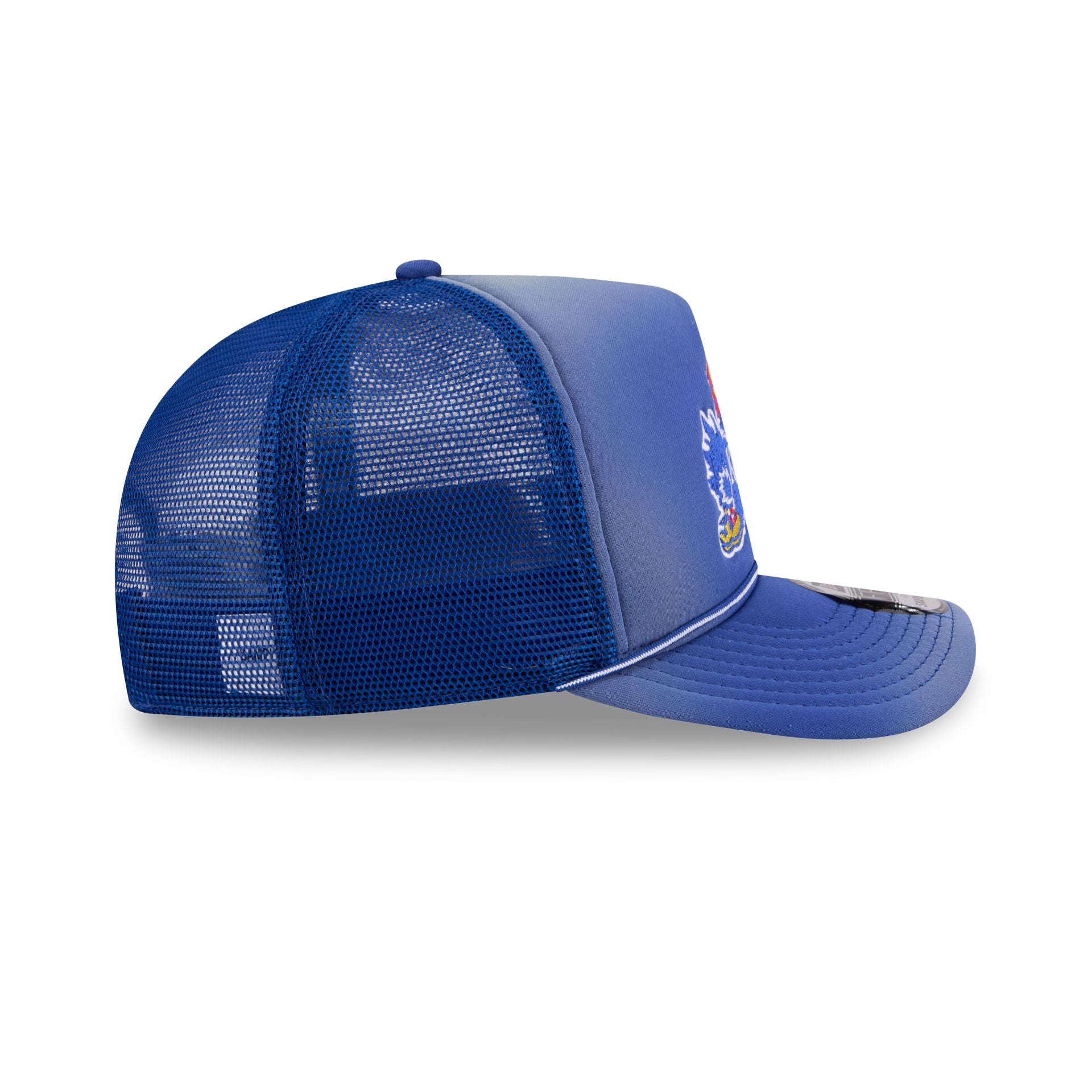 Kansas Jayhawks Worn 9FIFTY A-Frame Trucker Hat